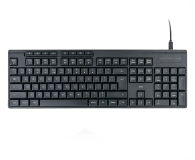 HAMA Klawiatura przewodowa CK-200 czarna - 1331330 - zdjęcie 1